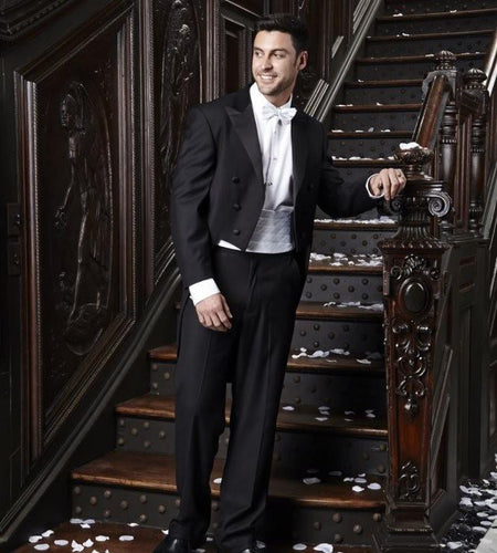 "Capri" Black Full Dress Jacket Peak (Separates)