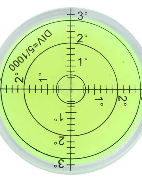 Load image into Gallery viewer, 60Mmx12Mm PMMA Bubble Degree Mark Surface Level round for Measuring Tool
