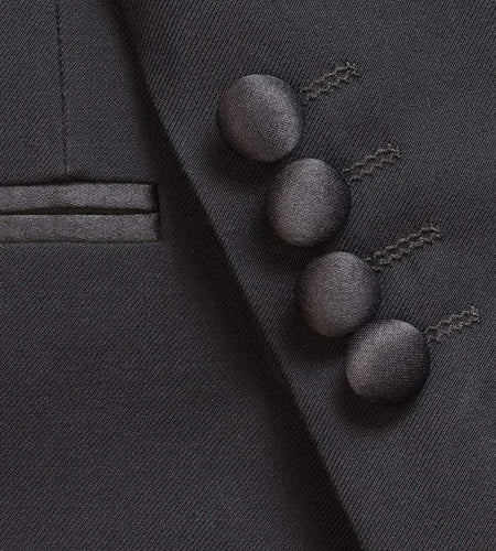"Edge" Midnight Navy Tuxedo Jacket Notch (Separates)